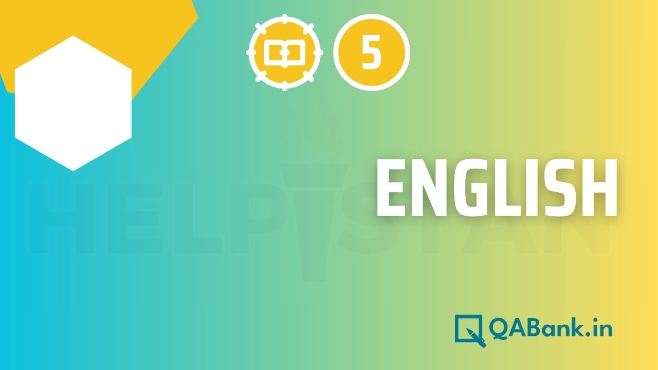 Class 5 Syllabus for English Olympiad 2023